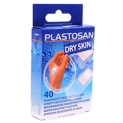 Cerotti Strips impermeabili - PLASTOSAN Dry Skin assortito 4 formati (conf. 40 pz.)