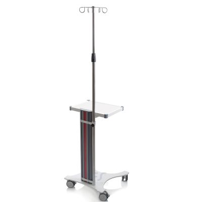 Asta da flebo in acciaio inox per carrelli MODULAR 