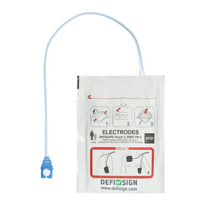 Piastre per defibrillazione SCHILLER PA1/DefiSign LIFE - Adulto (coppia) - Originali