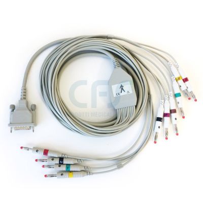 Cavo paziente ECG 10 terminazioni - F8726R (varie marche)
