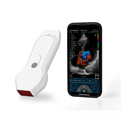 Ecografo Color-Doppler palmare ECOLESS EL-CD21B1 con Sonda Cardiaca 2 in 1