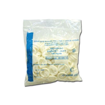 Ditali in lattice con polvere - large (Conf.100 pz.)