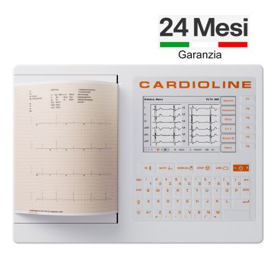 ECG CARDIOLINE ECG200S - Elettrocardiografo a 12 canali