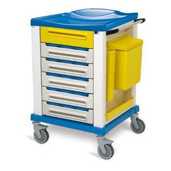 Carrello Terapia KARREL K816280 - Small con 15 contenitori portafarmaci