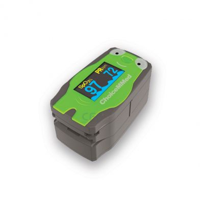 Saturimetro mini da dito - schermo ruotante - Pediatrico