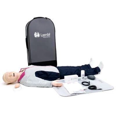 Manichino Resusci Anne QCPR Testa intubabile corpo intero