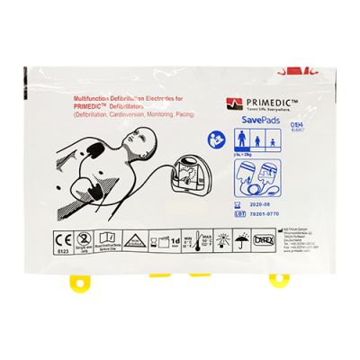 Piastre per defibrillazione PRIMEDIC Heartsave - Adulto (coppia) - Originali