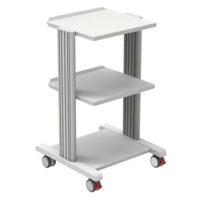 Carrello in alluminio SMART - 3 ripiani mm 360 x 400