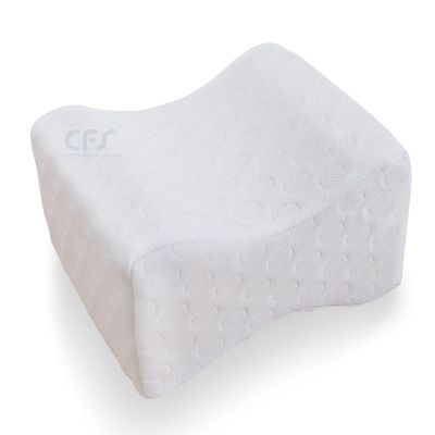 CUSCINO A MEZZO CILINDRO IN MEMORY FOAM - FODERA LAVABILE - Mis. L - Dim.  50x20x10 cm