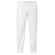 Pantalone in cotone 100% GREEN LINE - Bianco (Unisex)  