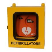 Armadietto per defibrillatore DEF041T da esterno con termoregolatore