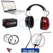 Audiometro OSCILLA USB A50 - collegamento PC Windows