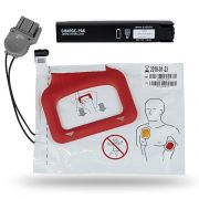 Kit 1 coppia piastre + Batteria per defibrillazione LIFEPAK CRplus/Express - Adulto - Originali