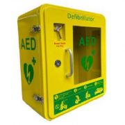 Armadietto per defibrillatore MFE25 da esterno con termoregolatore e allarme