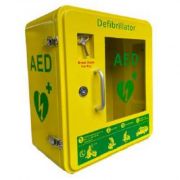 Teca per defibrillatore MFE25 da esterno con termoregolatore e allarme