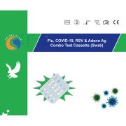 Tampone Antigenico 4 in 1 COVID-19 ORIENT GENE RSV, Adenovirus e influenza (conf. 20 test)