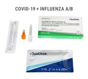 AutoTest rapido Antigenico combinato COVID-19 JusChek SARS-CoV-2 e influenza A/B (conf. 1 test)